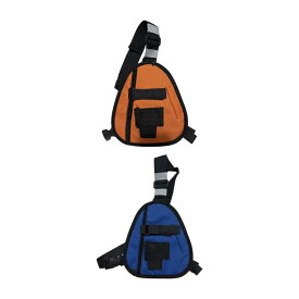 ラジオチェストハーネス ショルダーラジオホルダー 耐摩耗 ポータブルチェストパック キャリーバッグ 登山 スポーツ ハイキング ワークショップ用