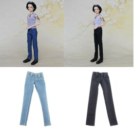 1/6スケール BJDドール服 男性 パンツ ズボン 撮影 アクセサリー 約19cm 2色
