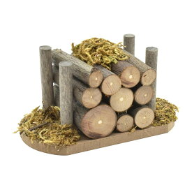 1/12 ドールハウス 薪置き ミニチュア家具 ミニチュアシーン 屋外用