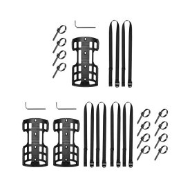 バイクカーゴケージバイクフロントキャリアラック荷物ブラケットバイクフロントフォークケージウォーターボトルホルダー折りたたみ自転車通勤用