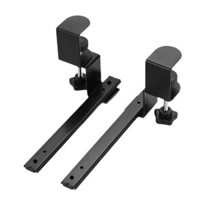 デスク下のスライド式キーボードトレイ2個セット.オフィスや