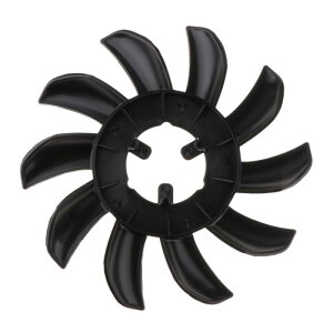 Lawnmower Fan Ten Vanes Easy Installation Grass Cutter Accessory Nylon Practical Professional55217 53994