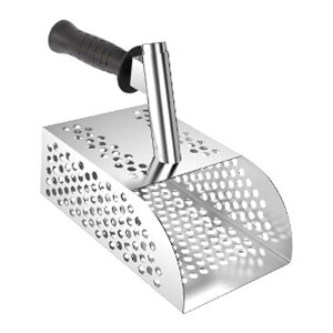 サンドスコップ ビーチシャベル ポータブルクリーニングツール 生き物を拾う 高速ふるい分け 人間工学に基づいたハンドル 砂フィルター