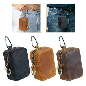 ベルトポーチ ジッパー財布 ベルトループホルダー付き 防水 小型ウォレット ウエストバッグ ファニーパック アウトドア活動 キーフィッシング用