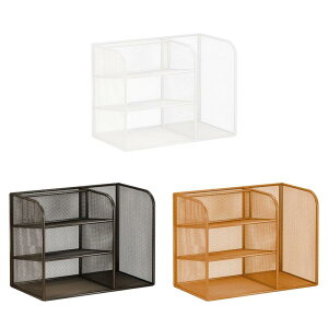 デスクオーガナイザー ワークスペースオーガナイザー 省スペースデスクトップファイルホルダー 紙レタートレイ メールホーム文房具学校オフィス用