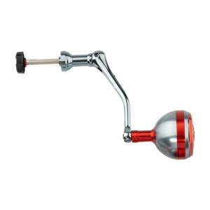 フィッシングリールハンドルメタルシングルロッカーアームDIY修理アクセサリープレミアムアクセサリーリールノブパワーハンドルグリップが赤を置き換える