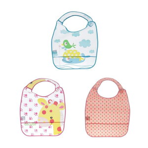 ビブ 食事用 大人ビブ アダルトビブ 胸当て 介護 身体障害者 防油 反汚損 全3カラー