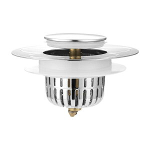 キッチンシンク排水口ストレーナー.バスルームシンクプラグ.ユニバーサルヘアキャッチャー.シンク・洗面台用排水口