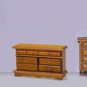 1:12 ドールハウス ミニチュア TV キャビネット.DIY シーンおもちゃ用の開閉式引き出し付き