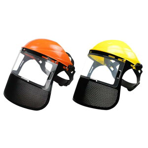 フェイスシールドマスク 通気性のある軽量フェイスバイザー 研削作業 切断用