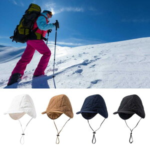 メンズレディースウィンターイヤートラッパーハット屋外防風アビーボンバースキー