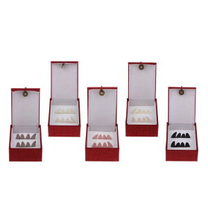 8個入り 古筝ガーピック 古筝パーツ 収納ケース付き 異なるサイズ 全5色 初心者用