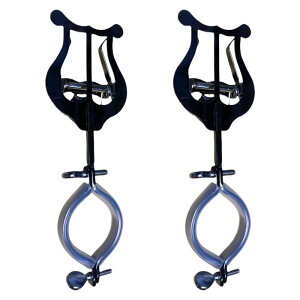 2x 楽譜ホルダー 譜面台 管楽器用