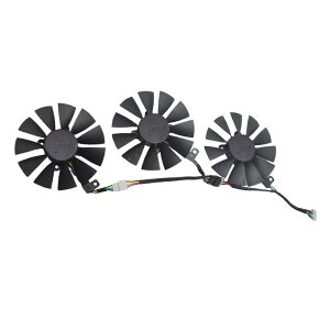 3x �V�����R���s���[�^�[ 87mm 4 �s�� �O���t�B�b�N�X �J�[�h��p�t�@�� Strix GTX 980ti �p