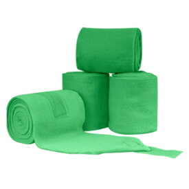 Horse Leg Protectors フリース レッグラップ 乗馬用 馬用保護具 フックアンドループ 固定ベルト 伸長タイプ 2.75m長 生地やわらかい 調整簡単 清潔感のある仕上がり 競技や練習に適用