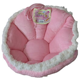 猫 ベッド ペット 用 包み込む ベッド　ニャンともふわふわ　おくるみ ベリーベリー ベッド 猫用 ベッド 猫用品 可愛い 隠れる 暖かい 素材 可愛い ピンクCAT 送料無料