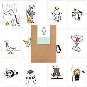 mCN ofB ͂t |XgJ[h Zbg Buddy postcard set - 12ZbgIȃfUC͂fC[͂A͋Ĉ邷肵͂`t,fUC