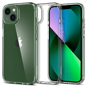 Spigen iPhone13MiniP[X  ϏՌ ČRMILKi擾 TPU op[P[X 2d\ 菝h~ ϗ} CX[dΉ EgEnCubh ACS03317 (NX^ENA)