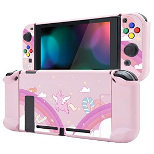 eXtremeRate PlayVital SwitchR\[ɑΉpobNJo[ANS JoyconnhwhRg[[\veN^[n[hVFASwitchpɃJX^}CYꂽhbLOłیP[Xy