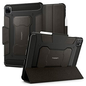 Spigen iPad Pro 11C` P[X (2022 2021 2020 2018)p 4/3/2/1/Ή Jo[ O܂ X^h Apple PencilΉ ϏՌ ČRMILKi  Ռ z MbhEA[}[v ACS01025 (K^)