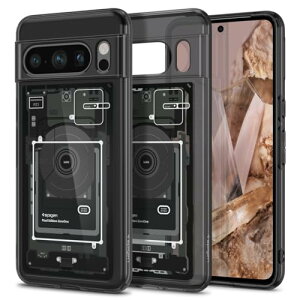 Spigen Google Pixel 8 Pro P[X NA TPU op[P[X 2d\ ČRMILKi擾 ϏՌ 菝h~ ΂ݖ CX[dΉ EgEnCubh ACS06316 ([E)