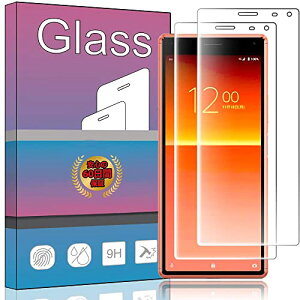 �y2���Z�b�g�zSony Xperia 8 lite / SOV42 / SO-02M �K���X�t�B���� �����K���X �t�� �K���X �����^ �ی�t�B���� ���{���Ɏq�f��AGC �����ߗ� �d�x9H ��U�h�~ Sony Xperia 8 �t���ی�t�B���� PCduoduo