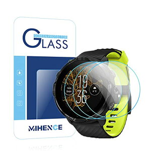 y3z Mihence Compatible with Suunto 7 یtB, 9H KXیtB Ή SUUNTO 7 (Xg7) SmartwatchX}[grv 2.5DEhGbW EHb`wh~ی얌