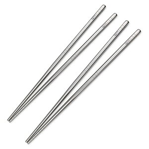 TITECOUGO y `^ ͂ }C  ؔ p^ AEghA Lv BBQ p ~ gє ?q s Titanium Chopsticks h Zbg 23CM  H@Ή ܕt ThuXg 2V