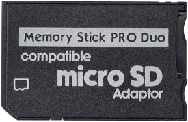 SELECT-A メモリースティック PRO Duo 変換アダプタ マイクロSD → MemoryStick PRO Duo SDHC/SDXCカード対応
