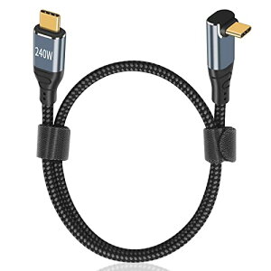Poyiccot USB C L ZP[u 50cmy 240W/5A }[d /USB2.0Ki/ PD 3.1 ΉzUSB-C  USB-C P[u L^AiC Type C to Type C P[u MacBook/MacBook Pro/iPad Pro/Nintendo Switch Ȃǃ^Cvc@