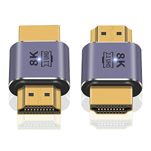 Poyiccot HDMI ϊA_v^ 8kA48Gbps HDMI IXIXA_v^AHDMIIX- HDMIIXRlN^A  HDMI ϊA_v^ HDMI 2.1Ki 8K@60Hz 4K@120Hz Ή 8K HDMIP[u Xbox Series UHD eARC 3D TV PC SwitchȂǓKp