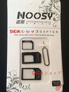 Nano SIM MicroSIM ϊA_v^ zCg For iPhone 5 4S 4 imVSIMJ[horMicroSIM MicroSIMSIMJ[h+ SIMs 4_Zbg (ubN) 1
