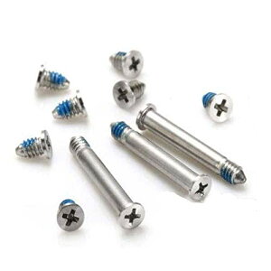 gotor 互換品 Macbook Pro Unibody 13インチ 15インチ 17インチ A1278 A1286 A1297 対応 ボトムケース 交換用 ネジ (10個セット)