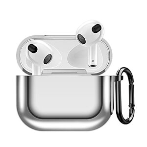 NN.ORANIE AirPods 3 P[X i2021Nj AirPods 3 P[X یJo[ TPUf y bLdグ  ϏՌ h~ CX[dΉ OLEDCg GA[|bY3 