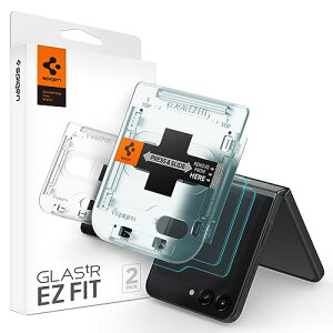 Spigen EZ Fit KXtB Galaxy Z Flip 5 p \tLbgt MNV[ Z Flip5 Sʉtp ̃tJo[ KXtB 2