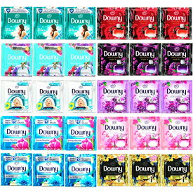 Downy ダウニー 柔軟剤 お試しセット 10種類30袋入 アジアンダウニー 小分け 個包装 濃縮