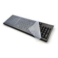 サムコス デスクトップ PC キーボード プロテクター 極薄 高い透明感 防水 静音 防塵 耐磨 シリコンキー…