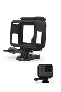 YFFSFDC GoPro HERO 5�EGoPro HERO6 GoPro�EHERO7�p �ی�t���[�� �t���[���}�E���g �ی�p�P�[�X �X�|�[�c�J�����A�N�Z�T���[