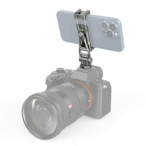 SmallRig �ėp�A���~�X�}�z�z���_�[ �R�[���h�V���[��1/4 -20�l�W���t�� �O�r/�J����/���B��_�p�z���_�[ 360°��] �B�e�A���C�u�X�g���[�~���O�AVlogging�A�C���^�r���[�p 3559
