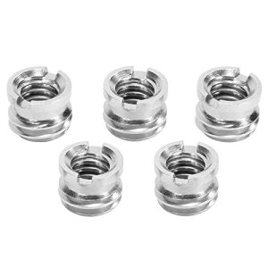SMALLRIG �J�����l�W�A�_�v�^�[ 1/4���X-3/8�I�X �X���b�h�l�W�A�_�v�^�[ ��r/�{�[���w�b�h/���C�g�X�^���h�ȂǑΉ� 5�Z�b�g-1610