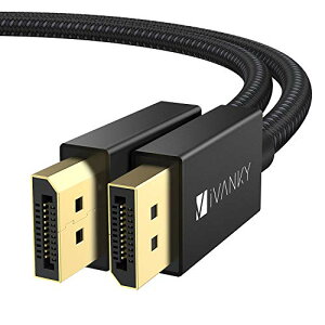 iVANKY 8K DisplayPort P[u iDP 1.4jyVESAF؁z fBXvC|[g P[u 8K/60Hz 4K/144Hz HDR Ή HDCP2.2 HDCP1.4 1m ҂ݍ 