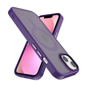 PinLiSheng iPhone 13 mini MagSafeΉ P[X }bg  {^ ϏՌ ɗDG wh~ ČRMILKi ϖh~ Xgbvz[t X}zP[X iPhone 13mini,p[v