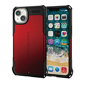 �G���R�� iPhone 14 Plus �P�[�X �J�o�[ �ϏՌ� �Ռ��z�� ZEROSHOCK [�l�p�_���p�[/�n�j�J���\��/�_�u�����C���[�݌v] �y�Ռ��z���t�B�����t���z �X�g���b�v�z�[���t�� ���b�h PM-A22BZERORD