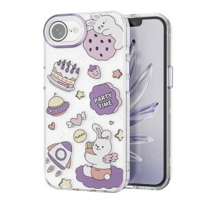 PinLiSheng iPhone 16e P[X Yی bvz[t ϏՌ ~ SE4 P[X wh~ ČRMILKi ϖh~ CX[dΉ X}zP[X(, iPhone 16e)