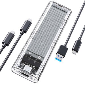 y10Gbpsz ORICO M.2 NVMe SSDP[X M-Key / B&M KeyiNvmê݁j USB3.2 Gen2 10Gbps OtP[X UASP Trim Ή 2230/2242/2260/2280 SSDΉ _uP[ut M.2 SSD ϊA_v^  TCM2-SV