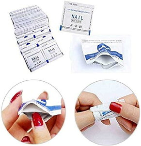 Chimoto ȒPWFlC[o[ 100pcs lCItRbg Gelnail remover