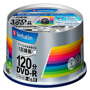 �o�[�x�C�^���W���p��(Verbatim Japan) 1��^��p DVD-R CPRM 120�� 50�� �V���o�[�v�����^�u�� �Ж�1�w 1-16�{�� VHR12JSP50V4