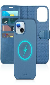 TUCCH iPhone 15 Ή P[X 蒠^ 2 in 1  ACtH[ 15 P[X 蒠^ O\ p Ռz Sʕی [RFIDubLO] J[h[ uX^h@\ PU ӂ 15