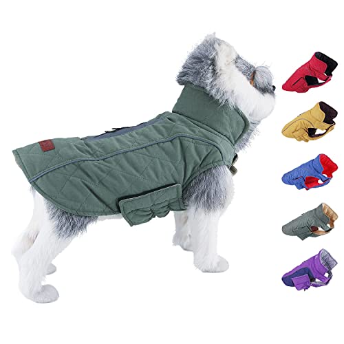 楽天市場】ThinkPet 寒い天候の犬コート-防水防風リバーシブルの犬冬