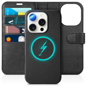 TUCCH iPhone 16 Pro Ή P[X 蒠^ 2 in 1  ACtH[16v蒠^P[X O\ [RFIDubLO] 4J[h|Pbgt uX^h@\ Ռz Sʕی PU 2024N